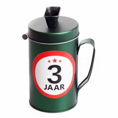 3 jaar geworden spaarpot