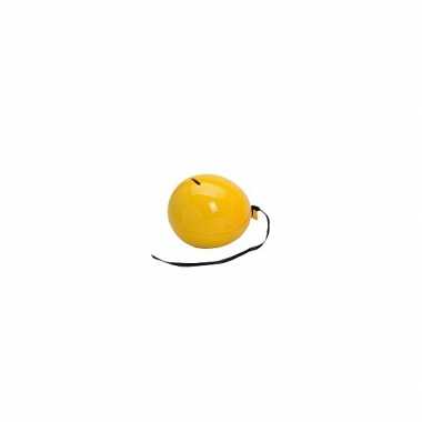 Ballon spaarpot geel