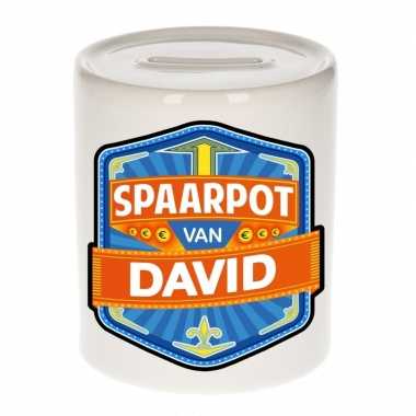 Kinder spaarpot voor david