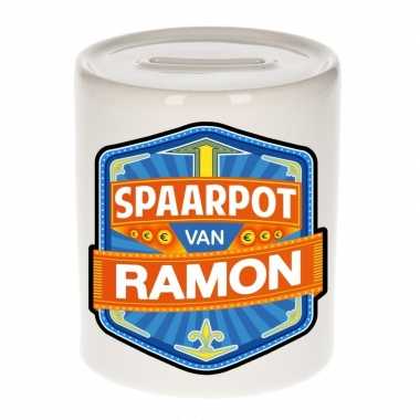 Kinder spaarpot voor ramon