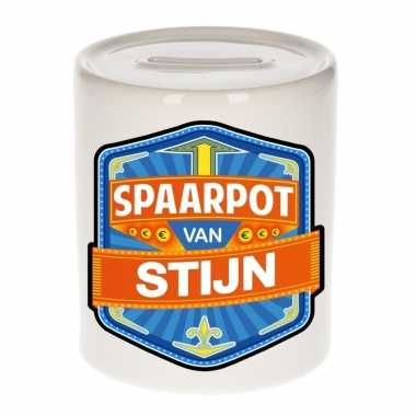 Kinder spaarpot voor stijn