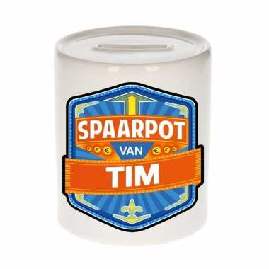 Kinder spaarpot voor tim