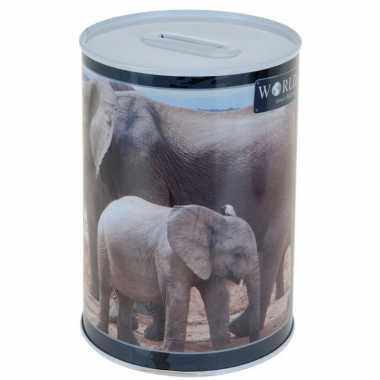 Olifant spaarpot 15 cm