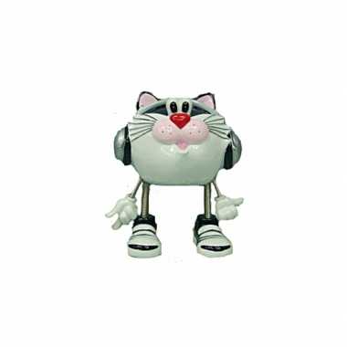 Spaarpot cartoon poes 16 cm