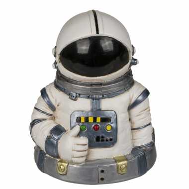 Spaarpot ruimtevaart astronaut 13 x 10 cm