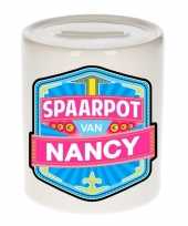 Kinder spaarpot voor nancy